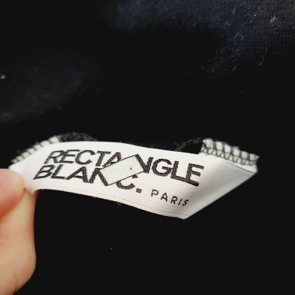 VINTAGE RECTANGLE BLANC PARIS Black Tulle Skirt - Picture 13 of 15